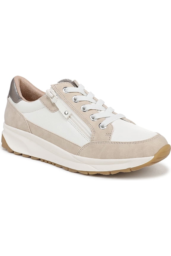 Women's Jace Lace-Up Sneaker White/Porcelain 6M