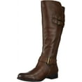 thumbnail image 1 of Naturalizer Women's Jessie Knee High Boots Chocolate Wide Calf 5M, 1 of 5
