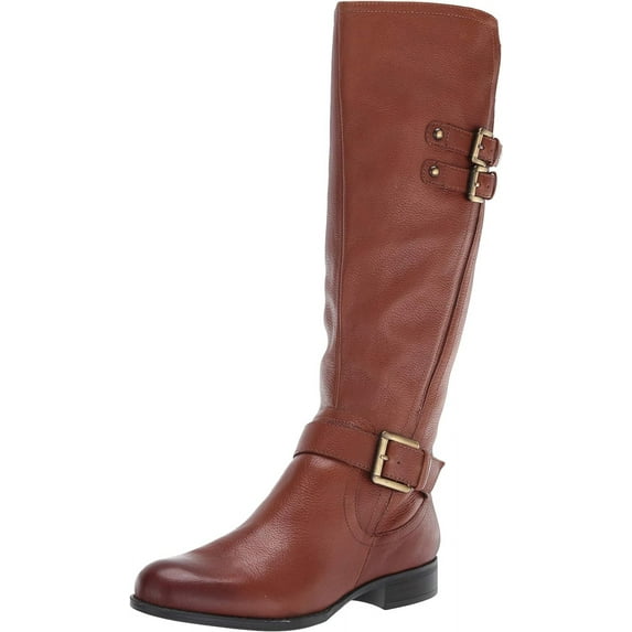 Naturalizer Women's Jessie Knee High Cinnamon Brown 6M