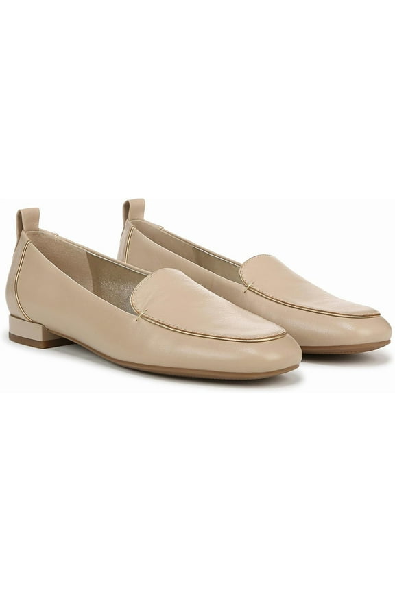 Jordyn Women's Loafers & Slip-Ons Coastal Tan Leather Size 7.5 W