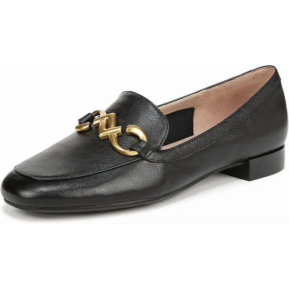 Naturalizer Women's Jovie Bit Loafer Black 6W