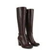 thumbnail image 1 of Naturalizer Women's Kalina Knee High Boots Wine Narrow Calf 7.5M, 1 of 5