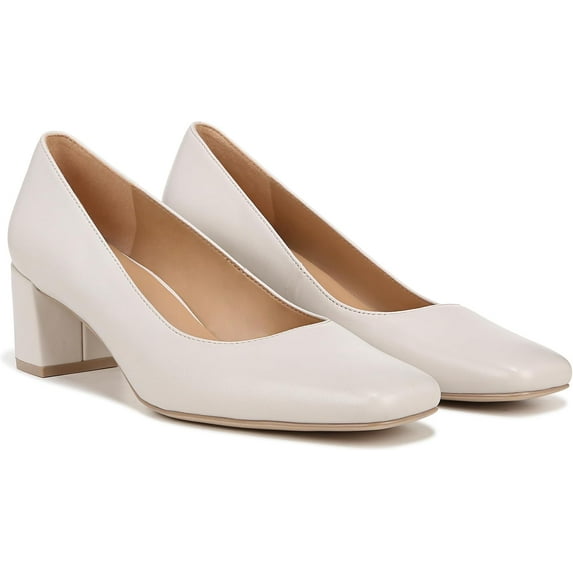 Naturalizer Women's Karina Pumps Satin Pearl White 12M