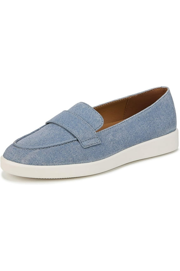 Women's Karis Loafer Denim Blue Suede 8.5W