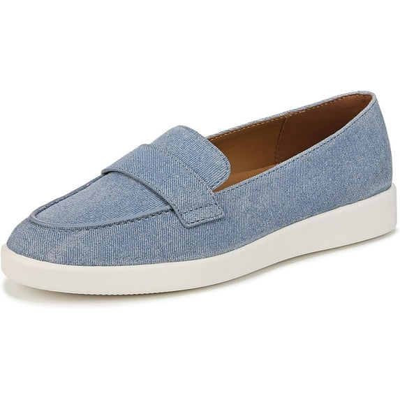 Naturalizer Women's Karis Loafer Denim Blue Suede 10M