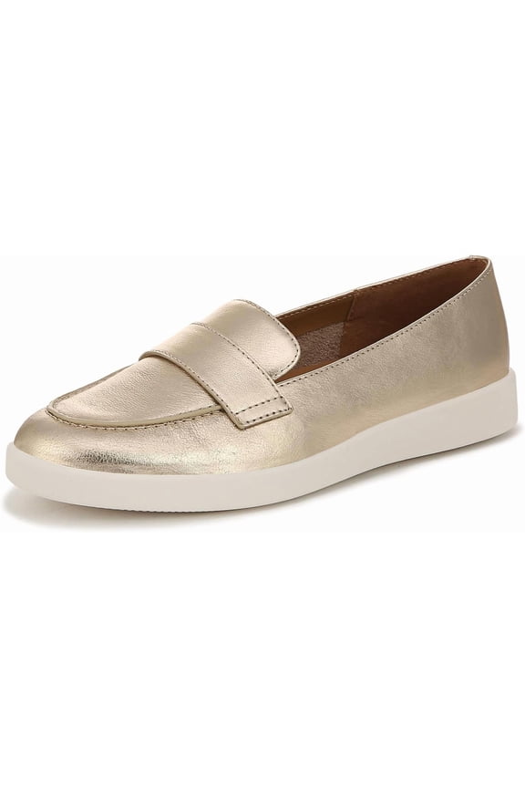 Women's Karis Loafer Soft Gold Leather 9.5N