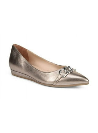 Naturalizer best sale silver flats