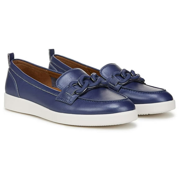 Naturalizer Women's Kateri Bit Loafer Future Dusk Blue Leather 8.5W