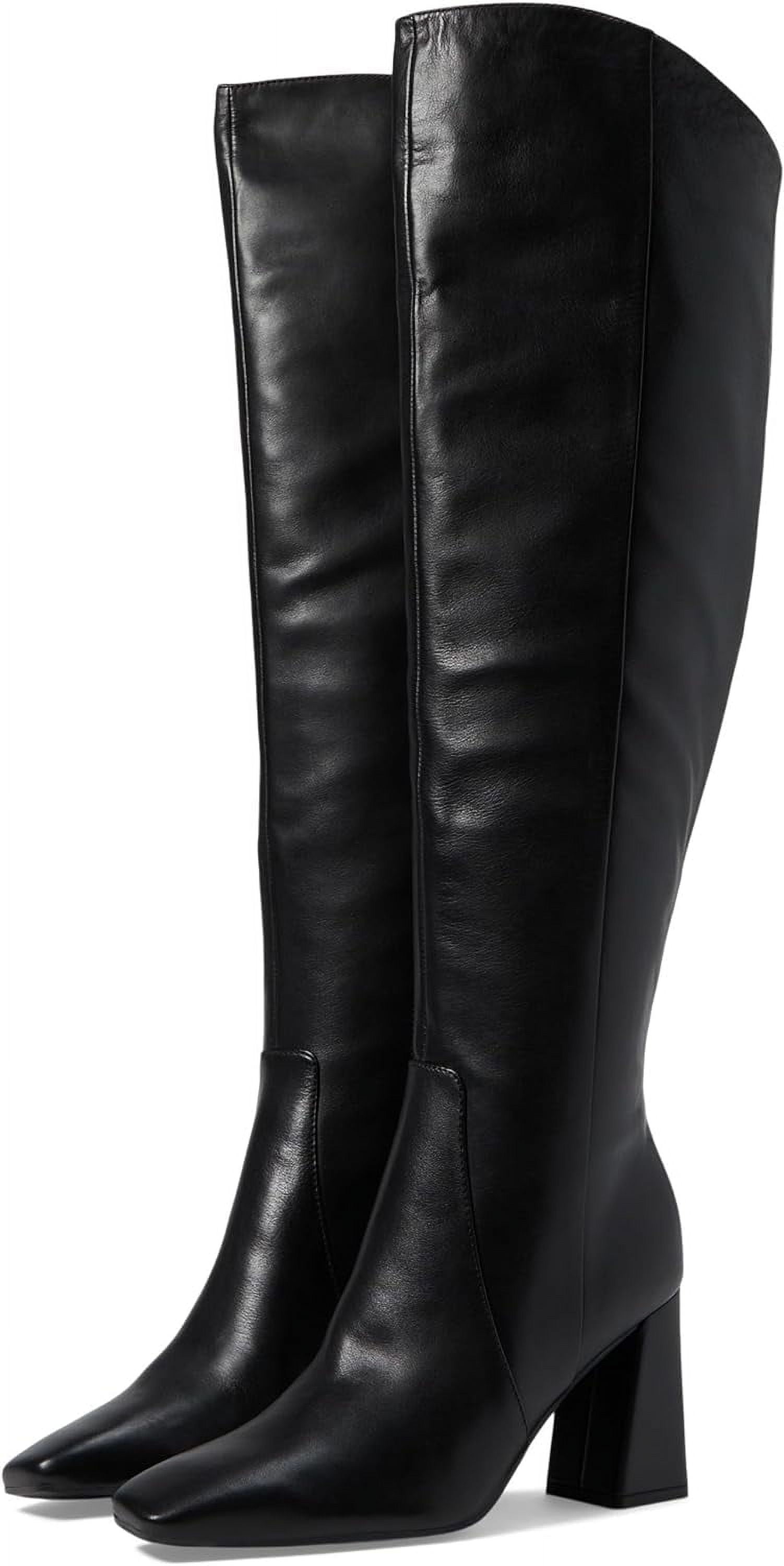 Hot Leathers BTL1008 Ladies Black Wild Roses Zipper Boot