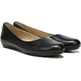 thumbnail image 1 of Naturalizer Women's Maxwell Round Toe Slip-On Ballet Flats Black Leather 10W, 1 of 5