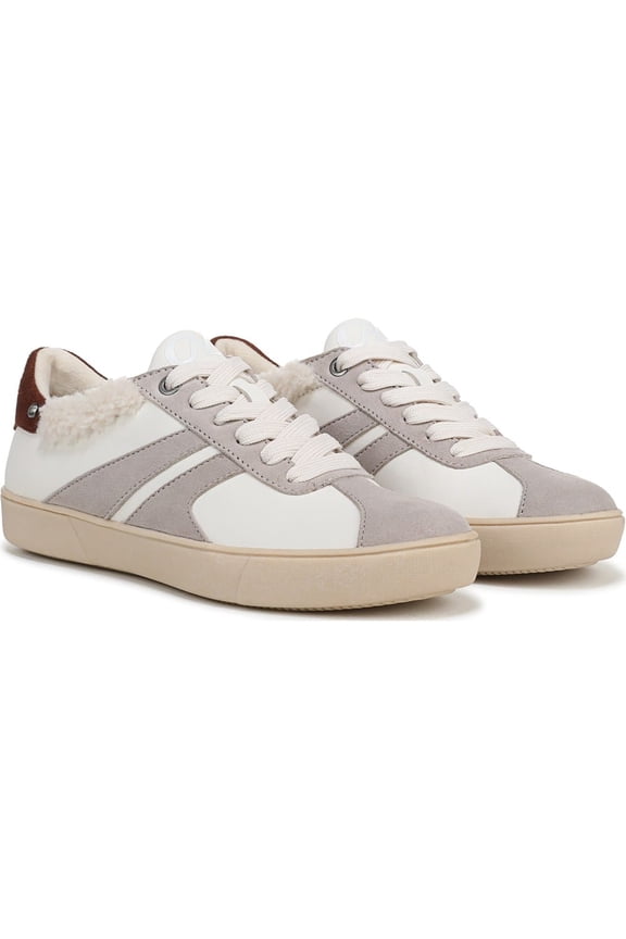 Women's Medina Lace Up Sneaker White/Soft Mink 7W