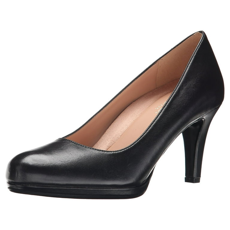 Naturalizer Women's Michelle Pumps Black Leather