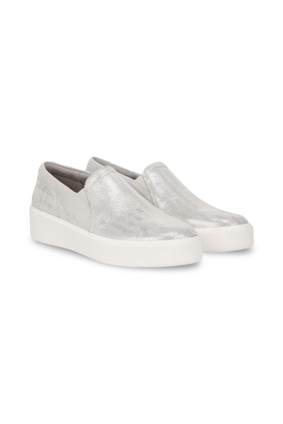 Women's Mirabel Slip-On Platform Sneaker Silver 5.5M