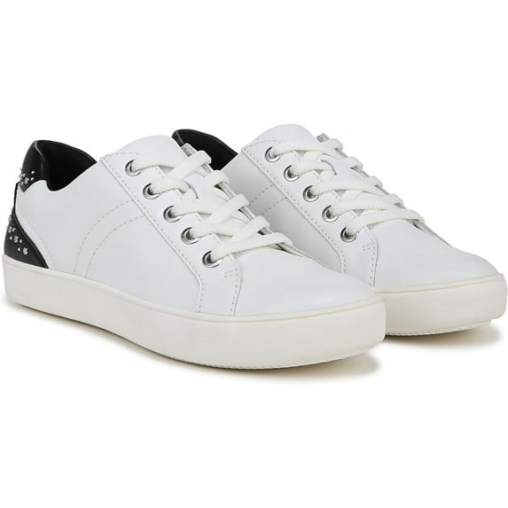 Naturalizer Women's Morrison Casual Sneakers White/Black Stud 11W