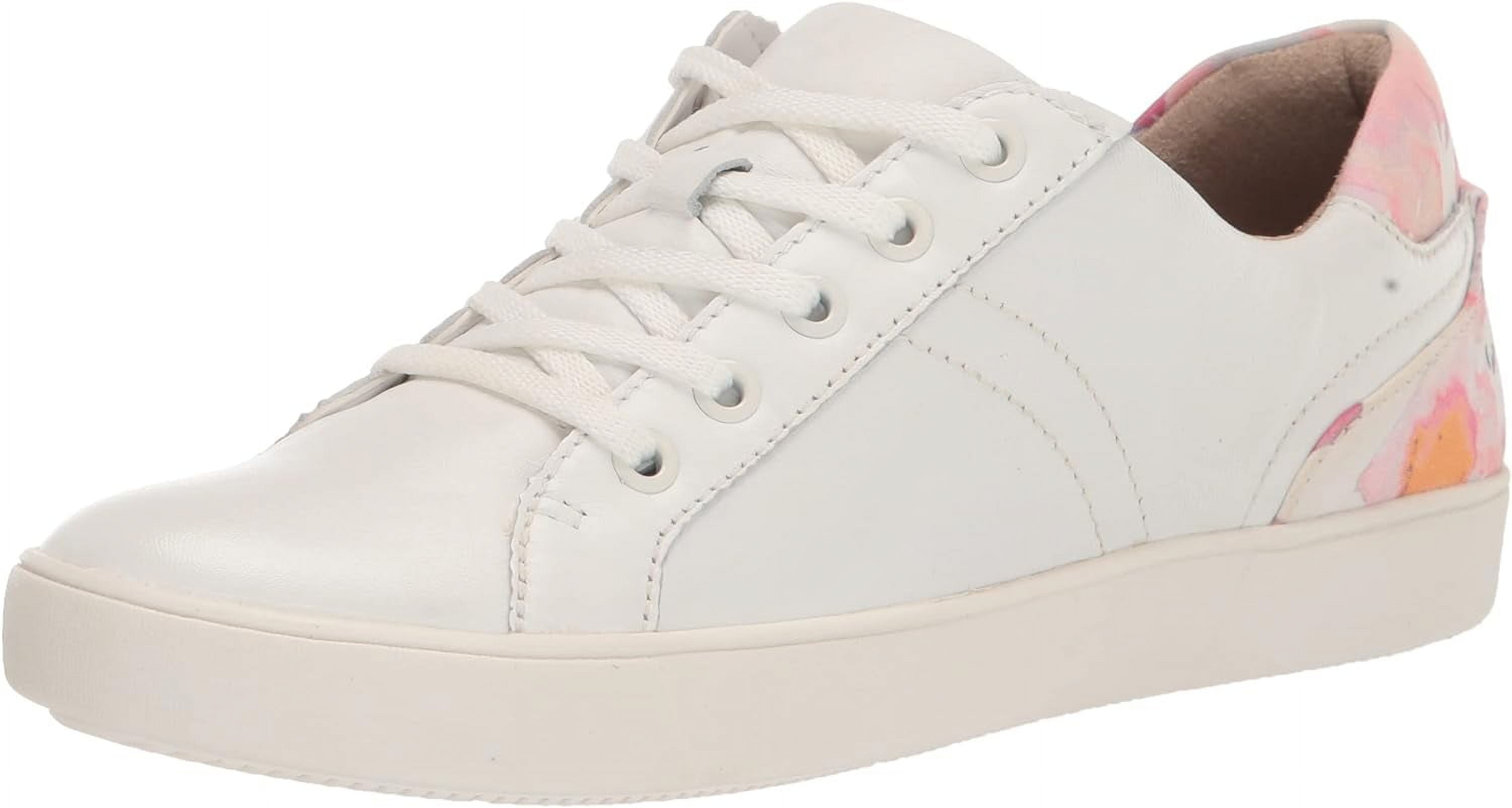 Naturalizer Women s Morrison Casual Sneakers White Pink Floral Multi 8W Walmart