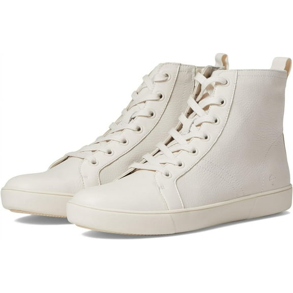 Naturalizer Morrison High Top Satin Pearl Leather  I2312L4251 Women's Size 9