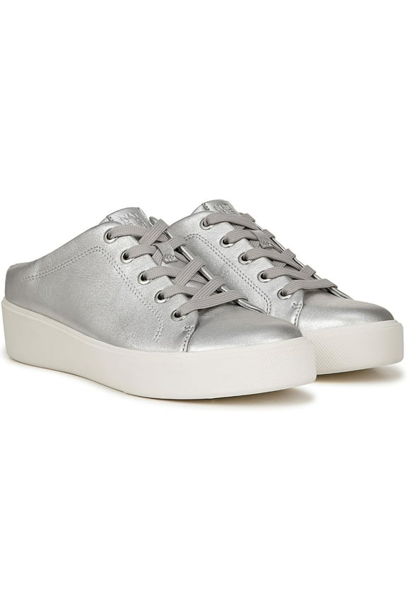 Women's Morrison Slip On Mule Silver Leather 6M