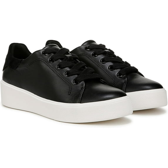Naturalizer Women's Morrison2.0 Lace Up Fashion Casual Sneaker Black Leather 10.5M