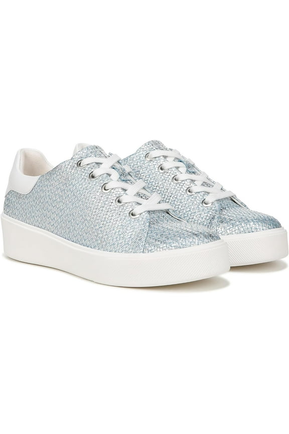 Women's Morrison2.0 Lace Up Fashion Casual Sneaker Light Blue 6.5M