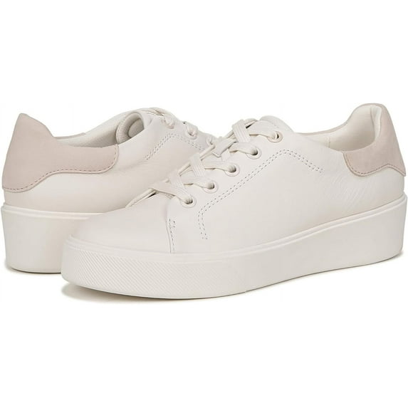 Naturalizer Women's Morrison2.0 Lace Up Fashion Casual Sneaker Warm White Linen 9.5M