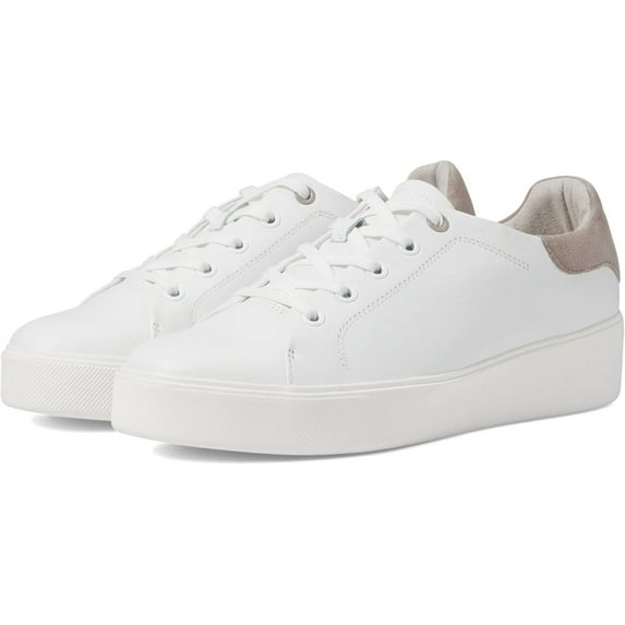 Naturalizer Women's Morrison2.0 Lace Up Fashion Casual Sneaker White Grey 7M