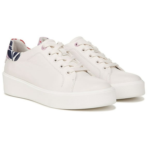 Naturalizer Women's Morrison2.0 Lace Up Fashion Casual Sneaker White Lilac 6.5M