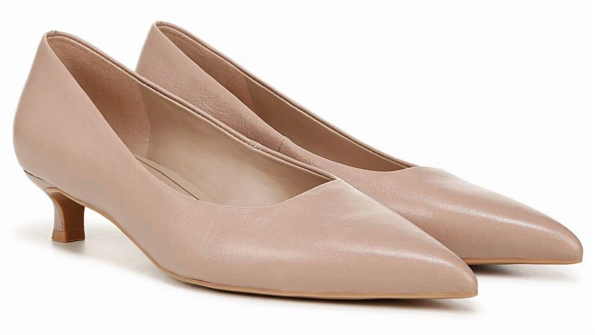 Naturalizer Women's Natalia Kitten Heel Pointed Toe Pump Black