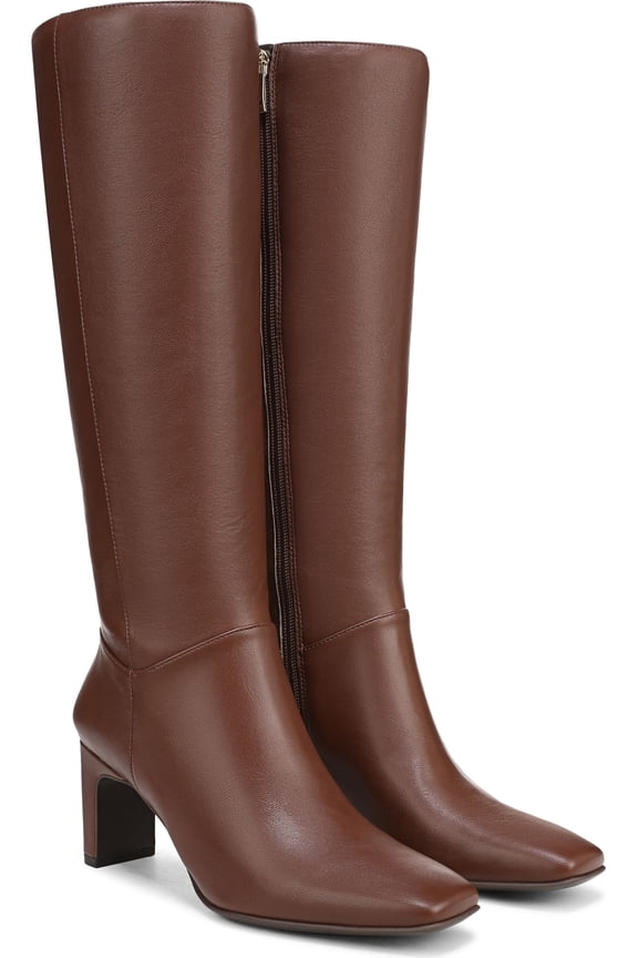 Women's Nona Knee High Boot Cappuccino Wide Calf 9W