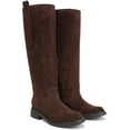 thumbnail image 1 of Naturalizer Women's Ontime Knee High Boot Chocolate Brown Extra Wide Calf 8W, 1 of 5