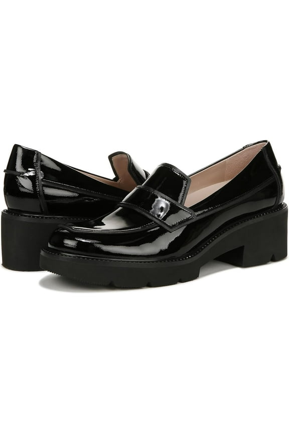 Women's Pnina Tornai Agapi Loafers Black Patent Leather 10W