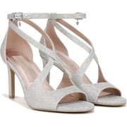 Naturalizer Womens Pnina Tornai Amor 2 Ankle Strap Heel Sandal Silver 11W