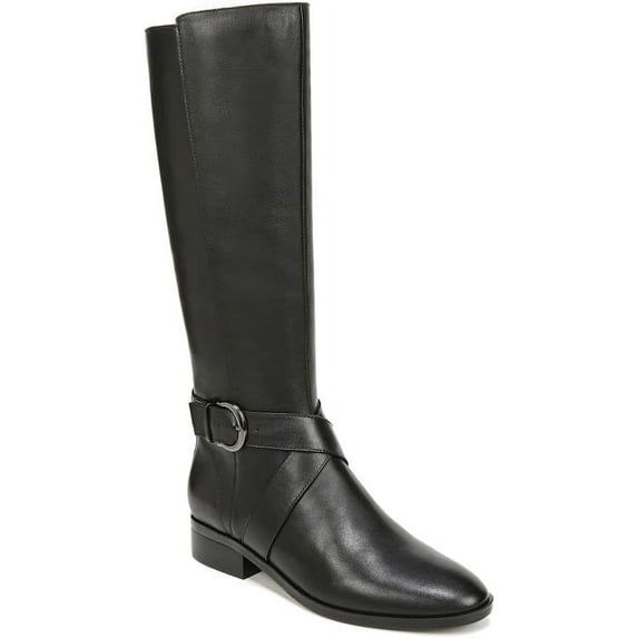 Naturalizer Women's Raisa Riding Boot Black Narrow Calf 10M