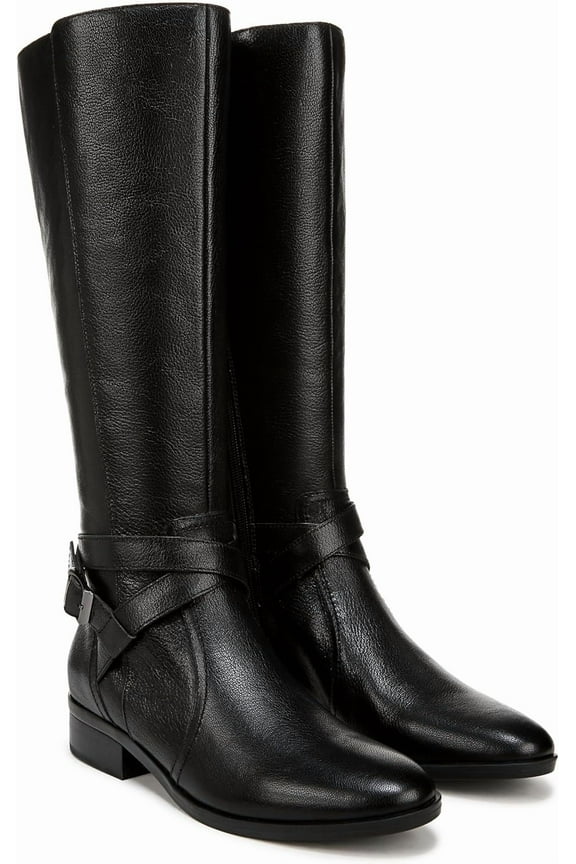 Women's Rena 2 Riding Boot Black Leather 5.5M