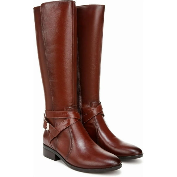 Naturalizer Women's Rena 2 Riding Boot Deep Saddle Brown 9W