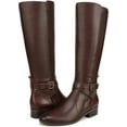 thumbnail image 1 of Naturalizer Women's Rena Knee High Boots Chocolate Brown Wide Calf 9W, 1 of 6