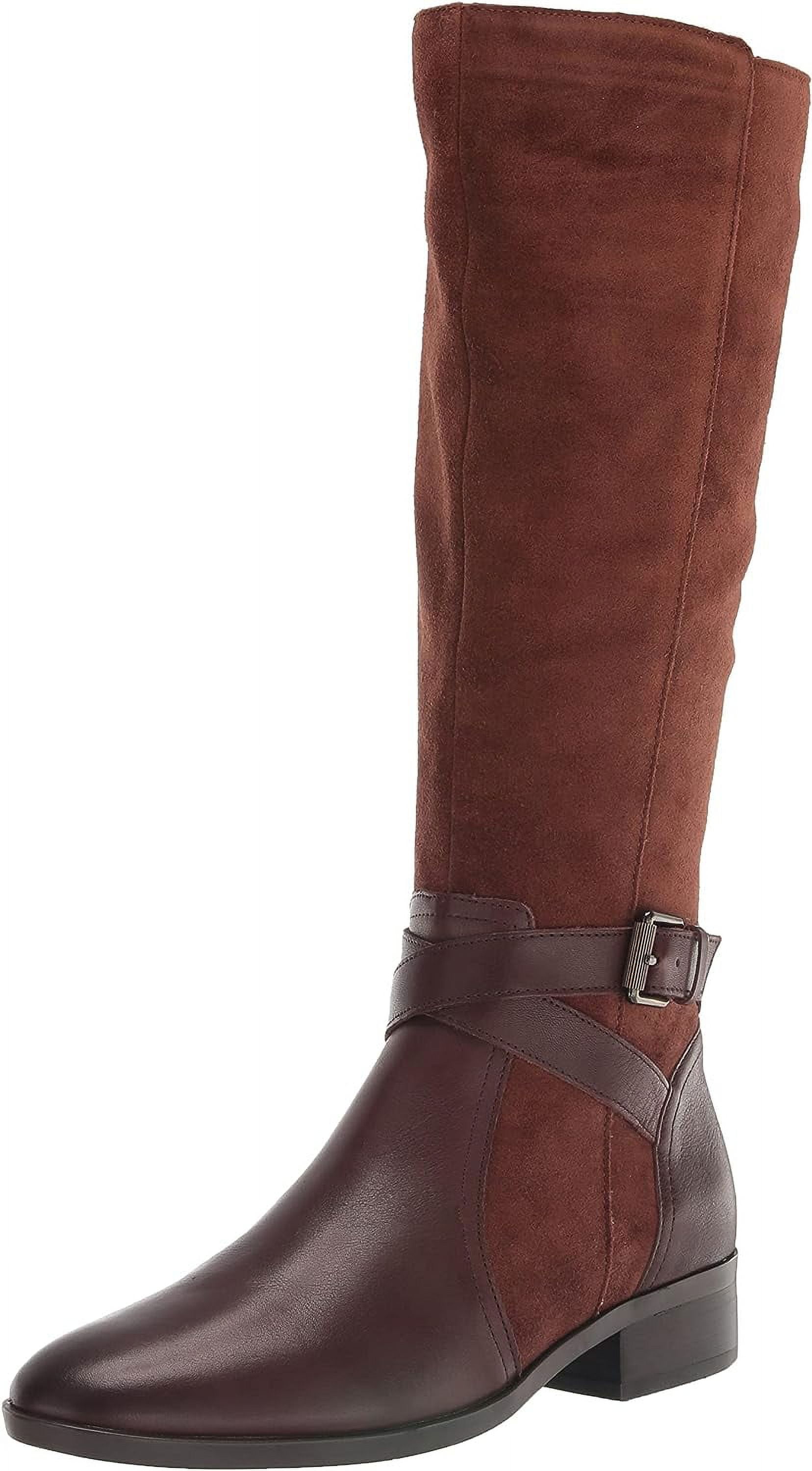 narrow calf knee high boots