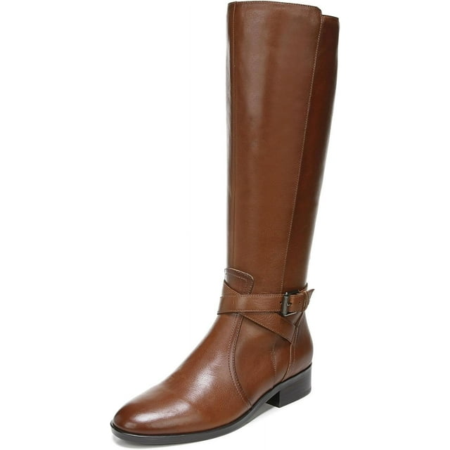 Naturalizer Women's Rena Knee High Boots Cider Leather 5.5M - Walmart.com