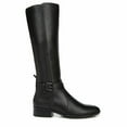 thumbnail image 1 of Naturalizer Women's Rena Wide Calf Knee High Boots Black Leather 8.5W, 1 of 5