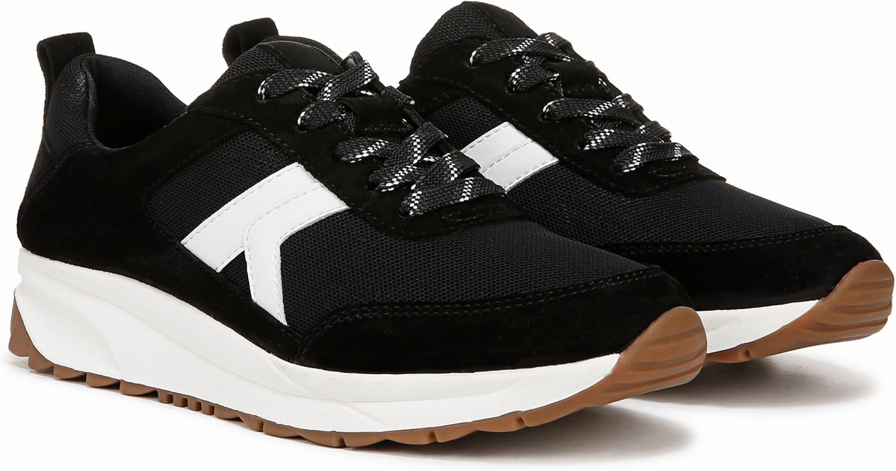 Naturalizer Women's Shay Jogger Lace-up Sneaker Black 8.5M