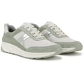 thumbnail image 1 of Naturalizer Women's Shay Jogger Lace-up Sneaker Pistachio Green/White 5.5M, 1 of 5
