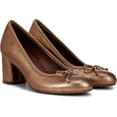 thumbnail image 1 of Naturalizer Sienna Women's Heels Soft Bronze Leather Size 7 W, 1 of 5