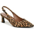 thumbnail image 1 of Naturalizer Women's Tansy Slingback Pump Dark Brown Cheetah 11M, 1 of 5