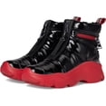 thumbnail image 1 of Naturalizer Women's Think Royln X Shadow-Dancer Boot Black Patent Shine Nylon 6.5M, 1 of 5