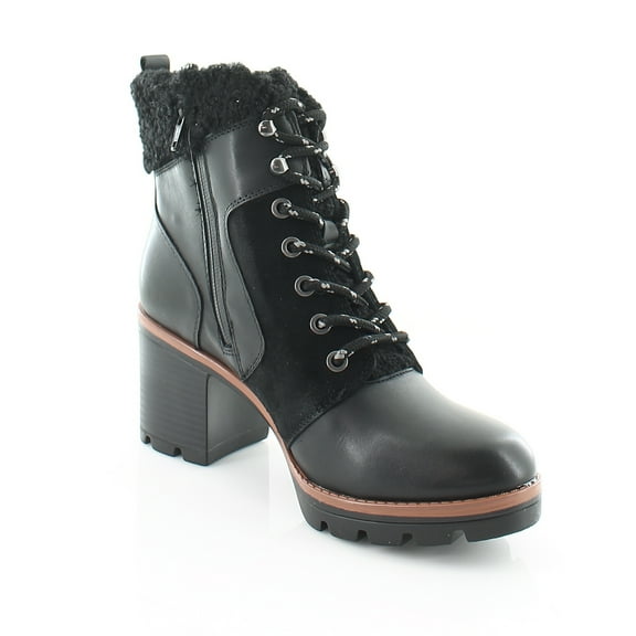 Naturalizer Women's Val Boots Black Oil Suede/Leather 7.5M