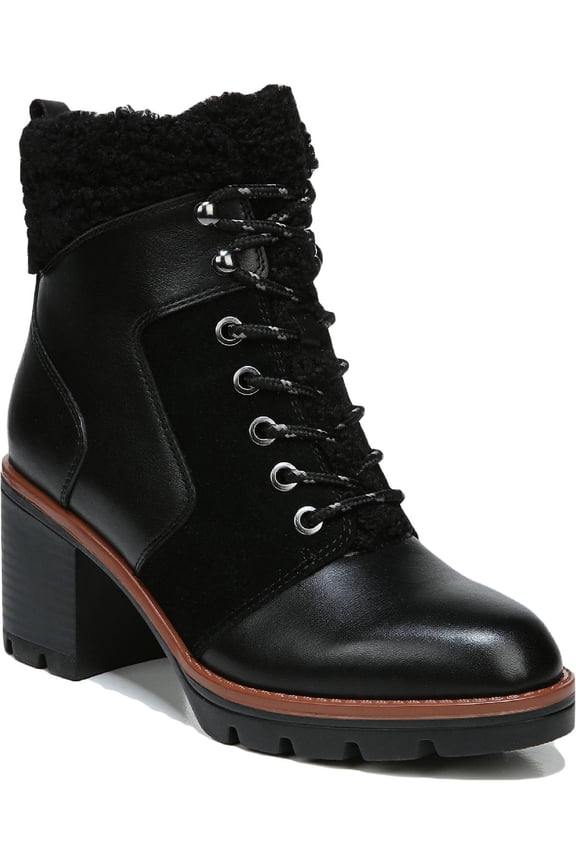 Women's Val Boots Black Oil Suede/Leather 8M