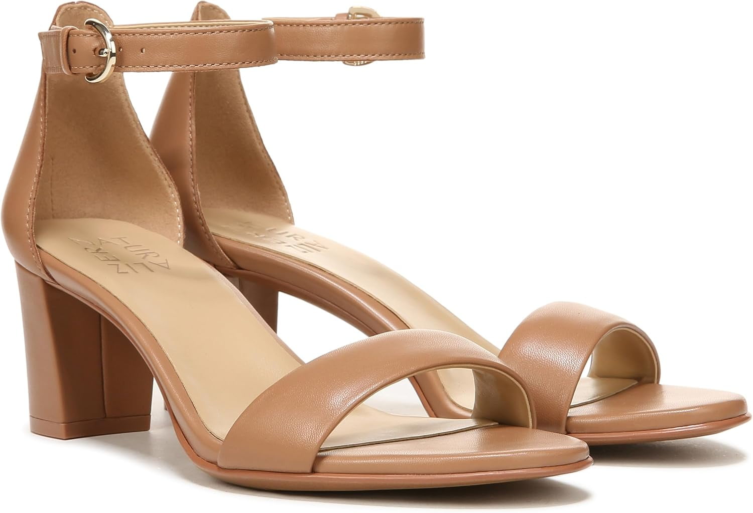 Naturalizer Women's Vera Ankle Strap Sandals French Navy 12M