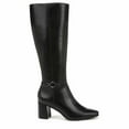 thumbnail image 1 of Naturalizer Women's Waylon Knee High Boots Black Wide Calf 7M, 1 of 5