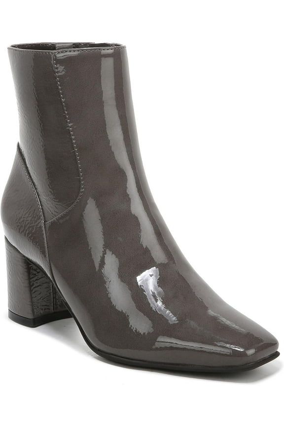 Women's Wrenley Square Toed Ankle Boot Mink Patent 8.5M