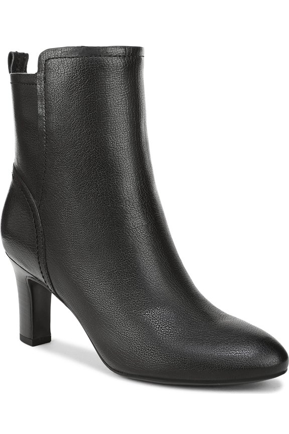 Women's Yoyo Ankle Bootie Black Leather 8.5M