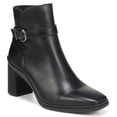 thumbnail image 1 of Naturalizer Womens Aimee Water Resistant Ankle Boot Black Leather 9M, 1 of 6